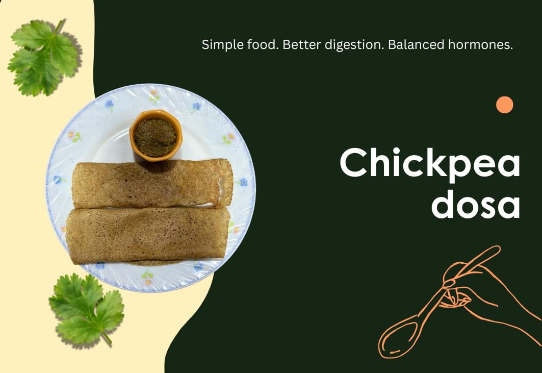 Black Chickpea dosa